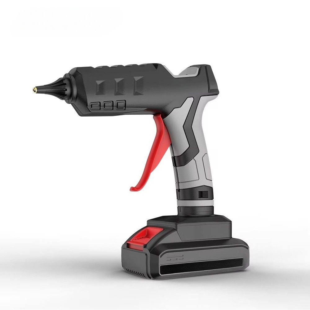 Hot Melt Glue Gun Cordless - Pistola de pegamento termofusible con batería