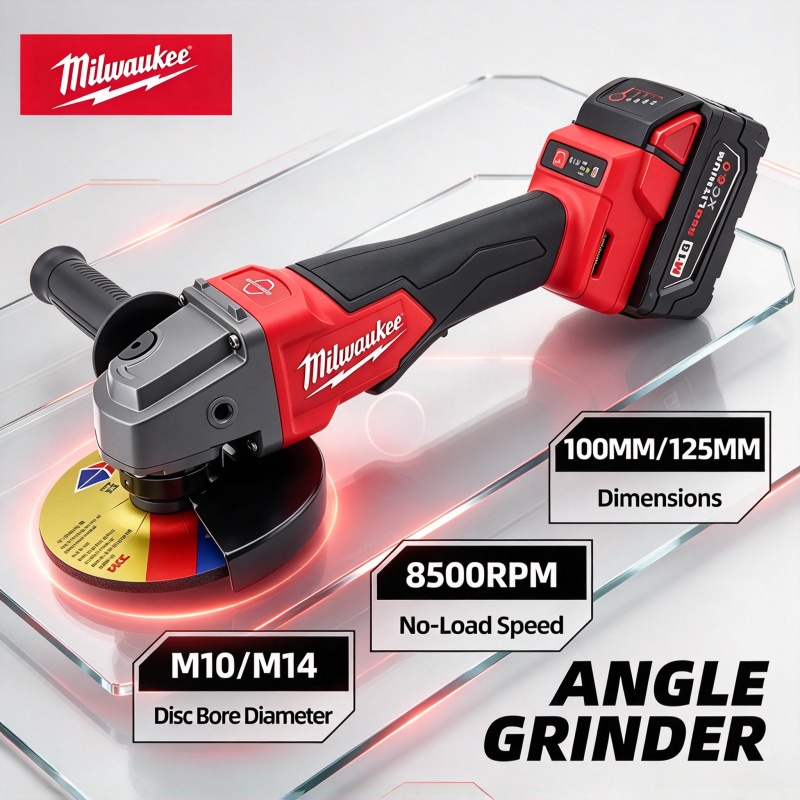 Brushless Angle Grinder Battery Powered - Nueva Amoladora Angular Milwaukee Original de
