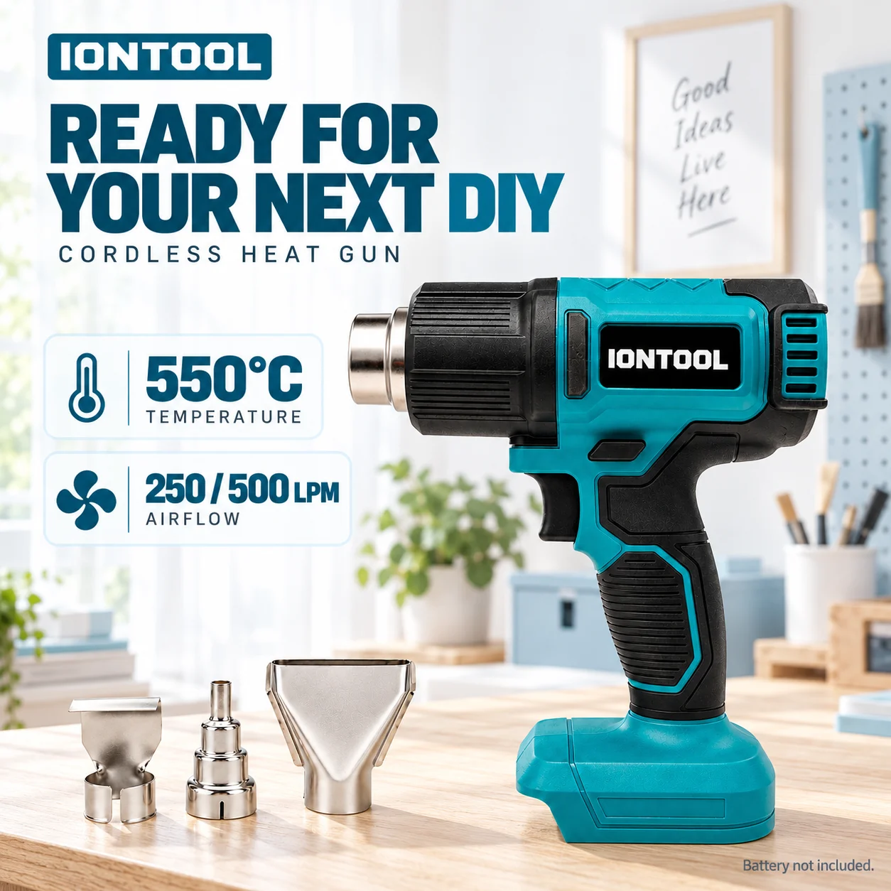 Pistola de Calor Inalámbrica I - Cordless Heat Gun For Shrink Tubing reseña y precio