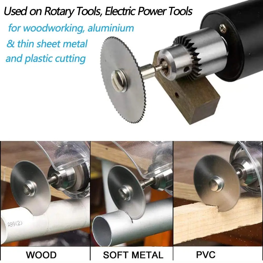 Hoja de sierra Circular HSS, h - Cordless Rotary Tool Kit Accessories reseña y precio