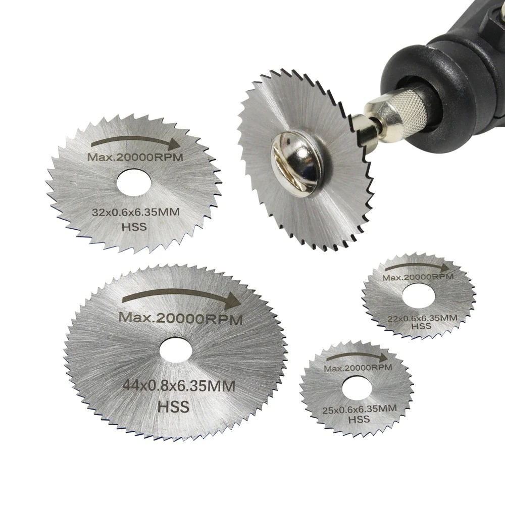 Hoja de sierra Circular HSS, h - Cordless Rotary Tool Kit Accessories reseña y precio