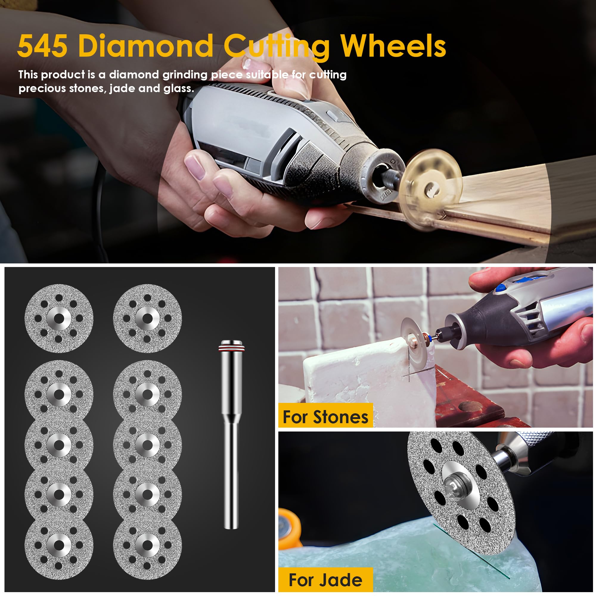 Juego de 44 Discos de Sierra C - Cordless Rotary Tool Kit Accessories reseña y precio