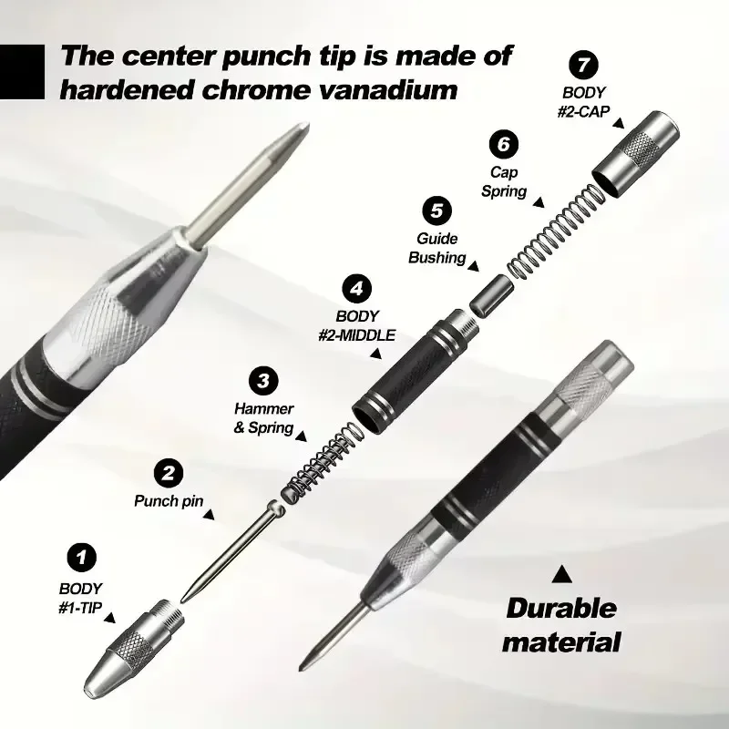 Localizador automático de punz - Hand Tools reseña y precio